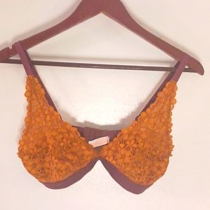 🌸Women's Goldish/Copper & Maroon Bralette